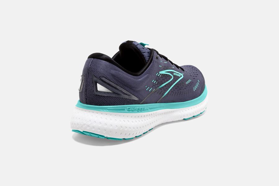 Brooks Glycerin 19 Road Running Shoes Womens Dark Grey/Blue 029613-YGW